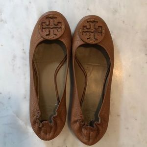 Tory Burch Minnie Leather Flat